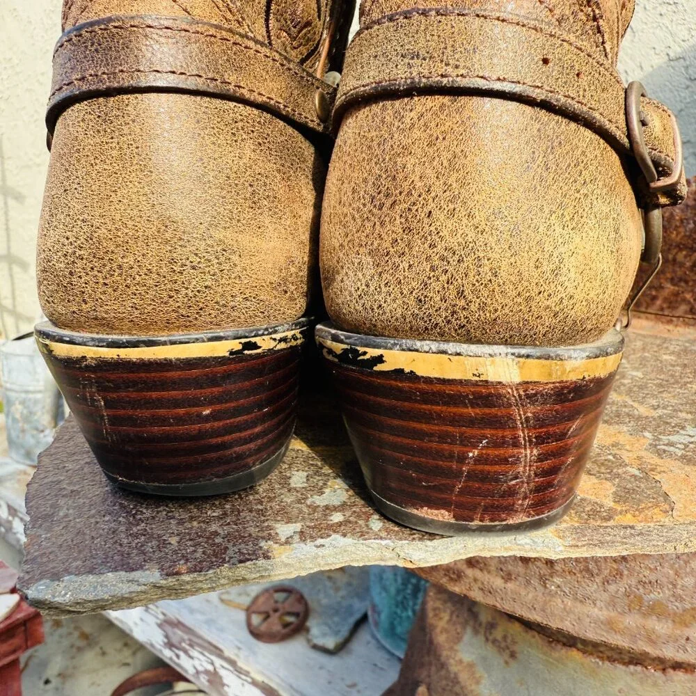 Durango Crush Heartbreaker Distressed Women's Cowboy Boots 6.5 - Picture 15 of 15